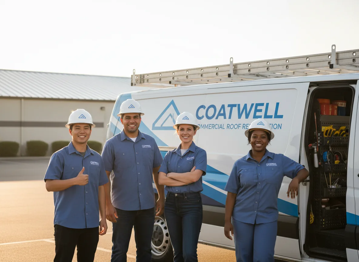 Commercial roof coating company in Oakley, MI